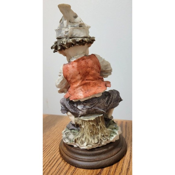Giuseppe Armani “Gullivers World" Boy With Saxophone Horn Figurine 8.5 Inches - Picture 3 of 14